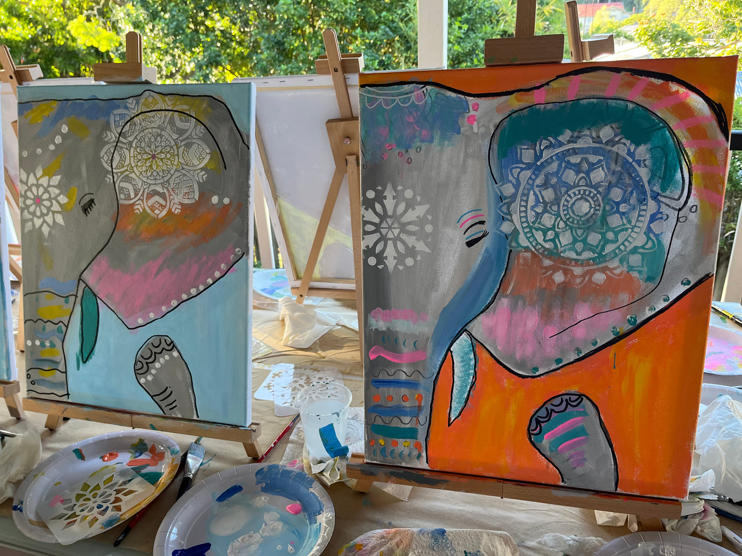 Holiday Workshop-Colourful Elephant