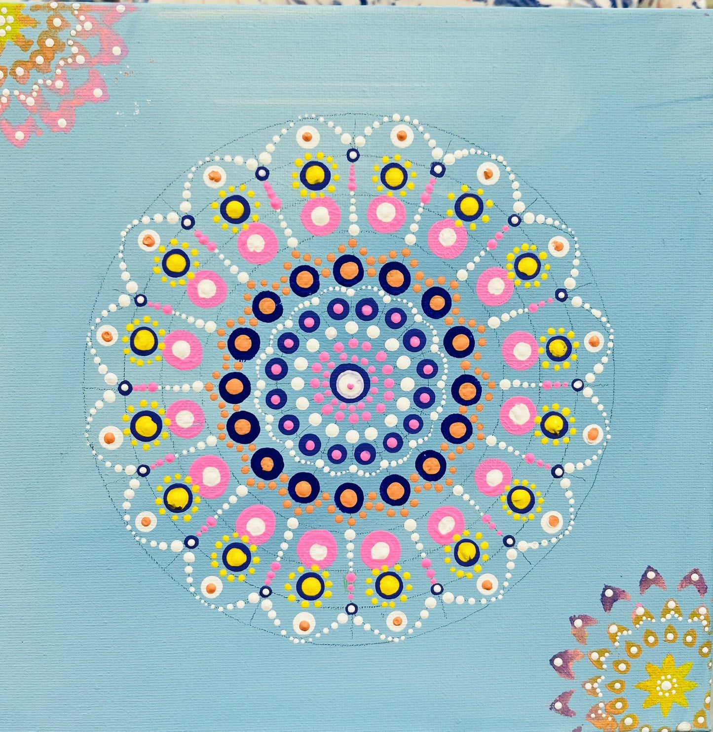 Paint and Sip-Mandala Painting