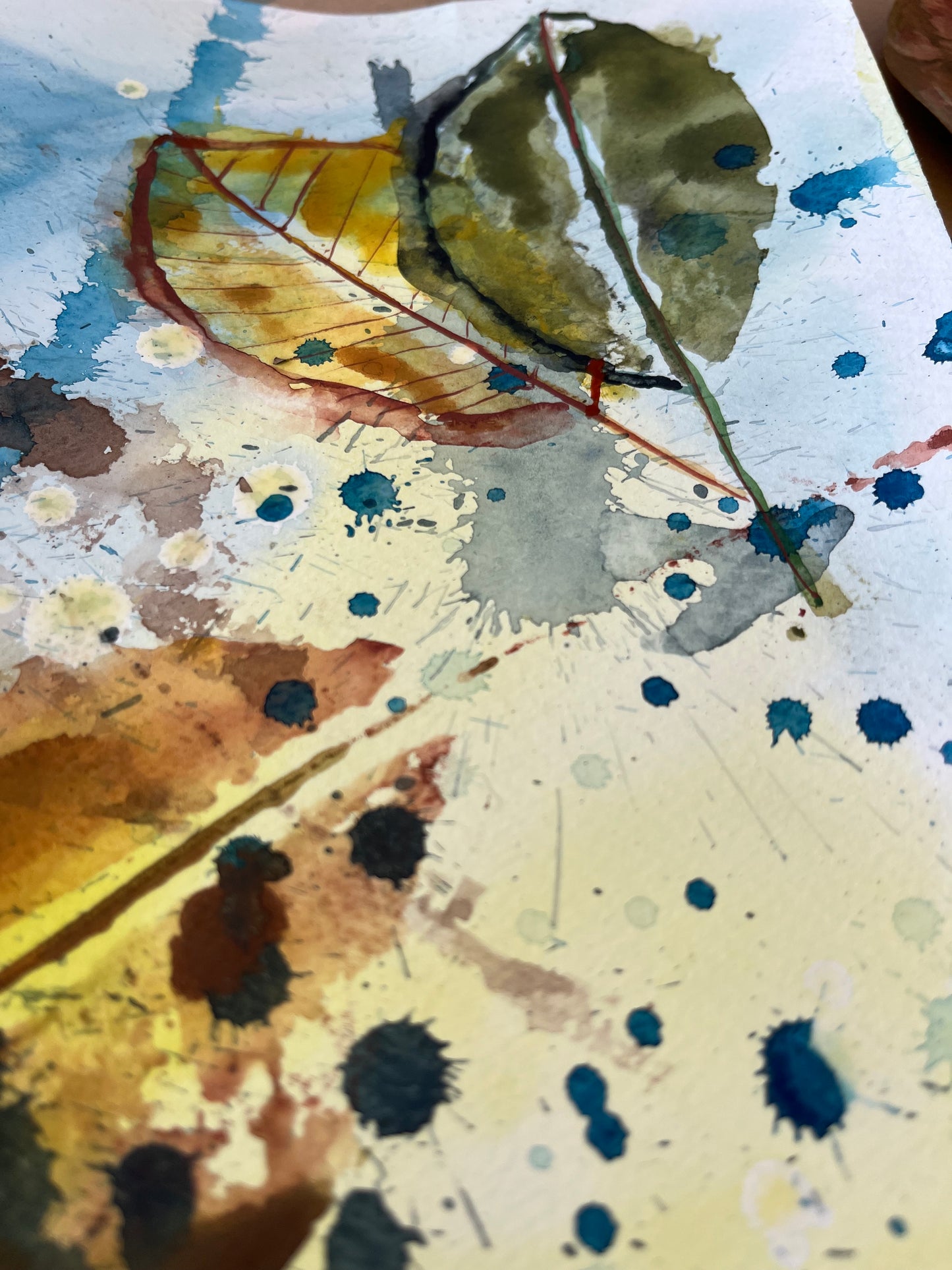 Holiday Workshop: Inspired by Nature Painting and Printing