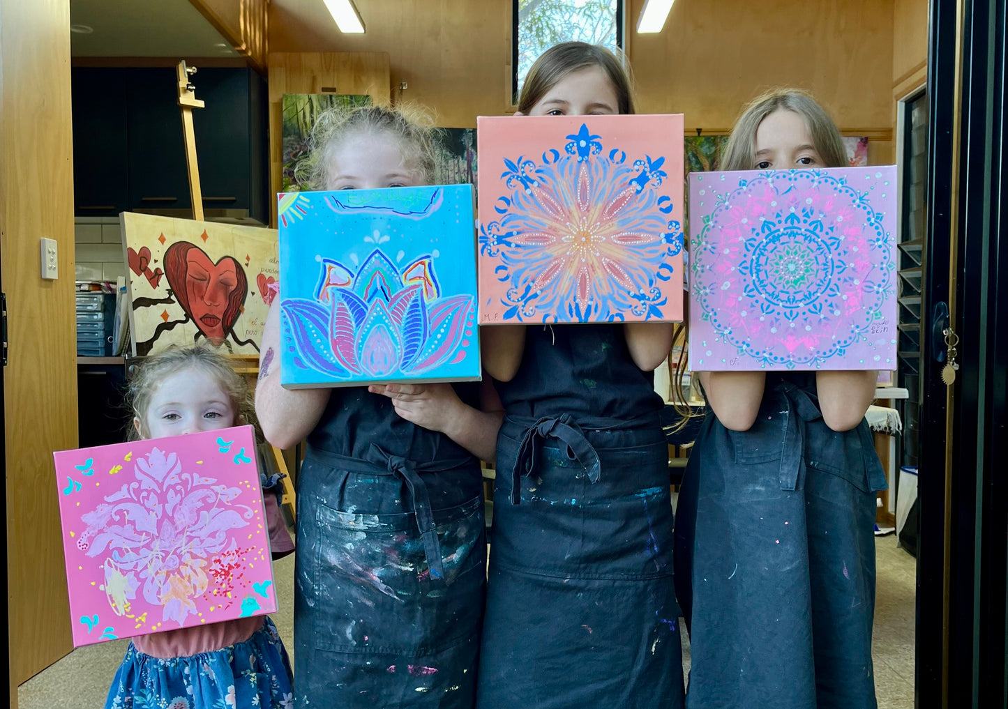 Kids Paint Party: Mandala Dot Painting