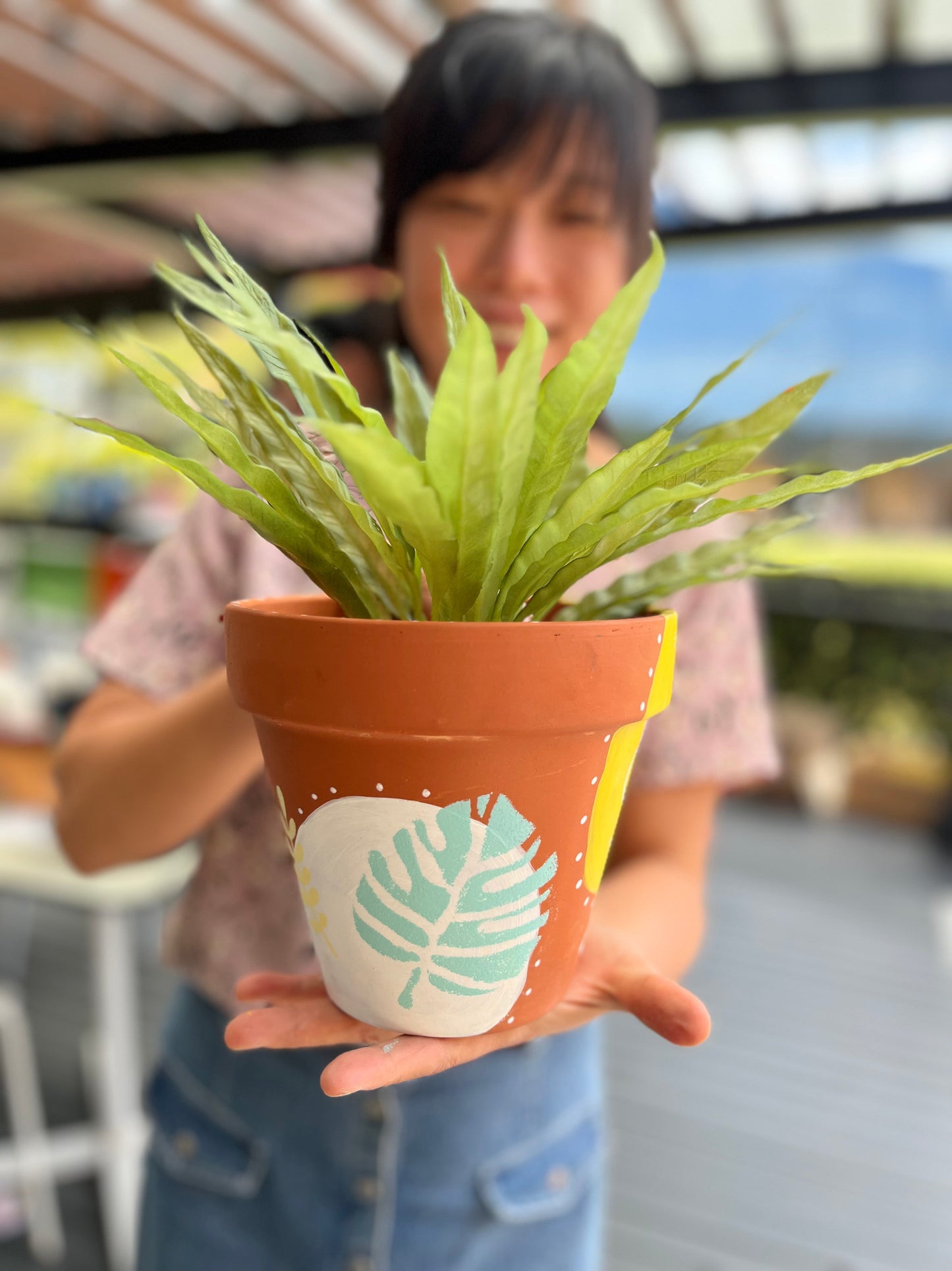 Paint and Sip-Colourful Terracotta Pot