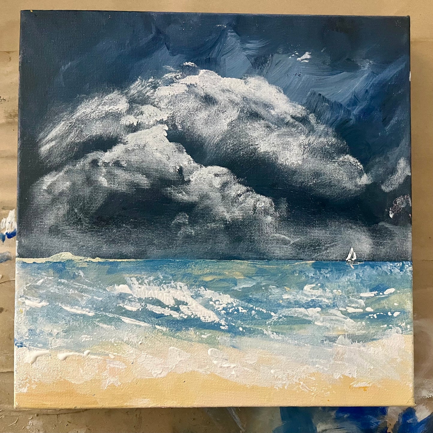Paint n Sip - Stormy Seas
