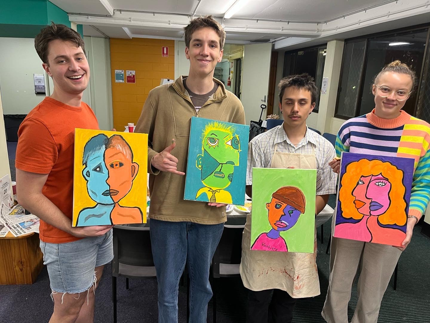 Paint n Sip - Picasso Portraits