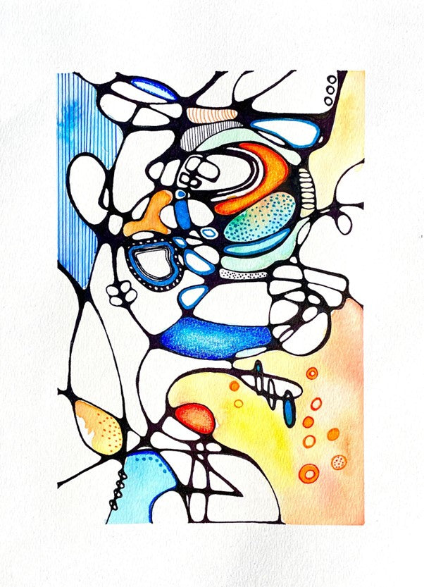 Creative Art Experience for Wellbeing- Neurographica Art