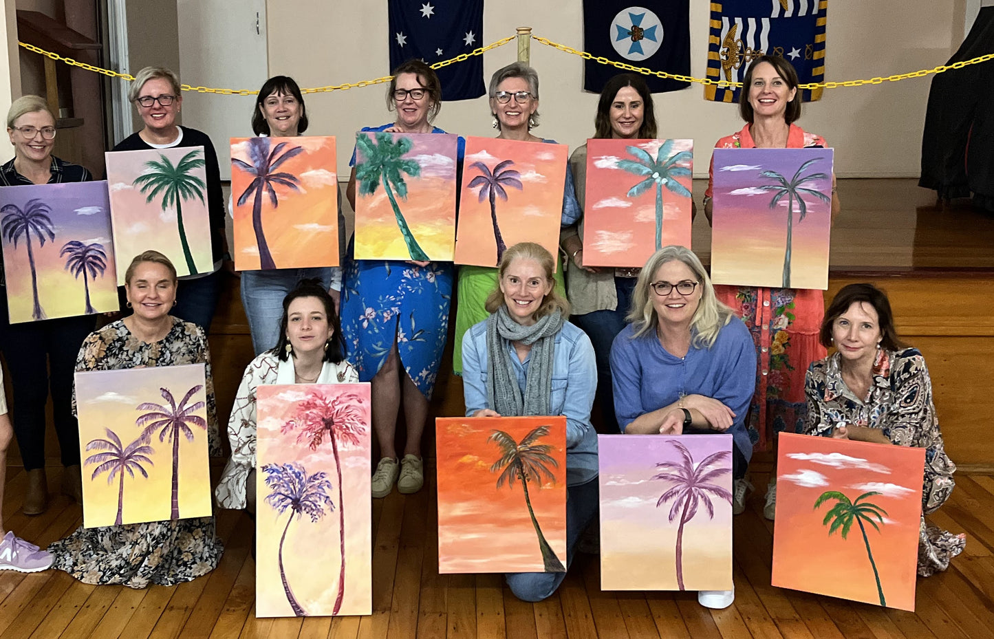 Paint n Sip - Palm Tree Paradise