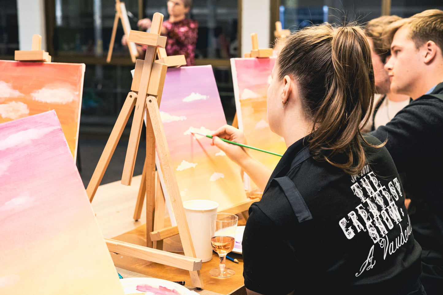 Paint and Relax: Corporate and University- Art for Well-Being