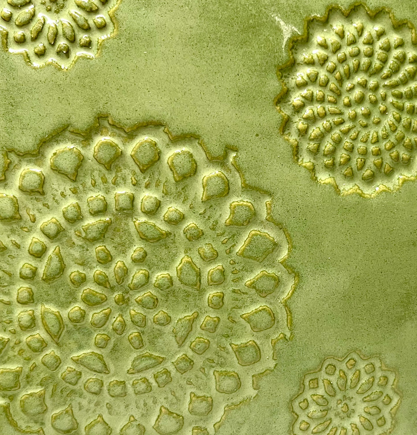 Clay-Mother/Daughter Christmas Platter.