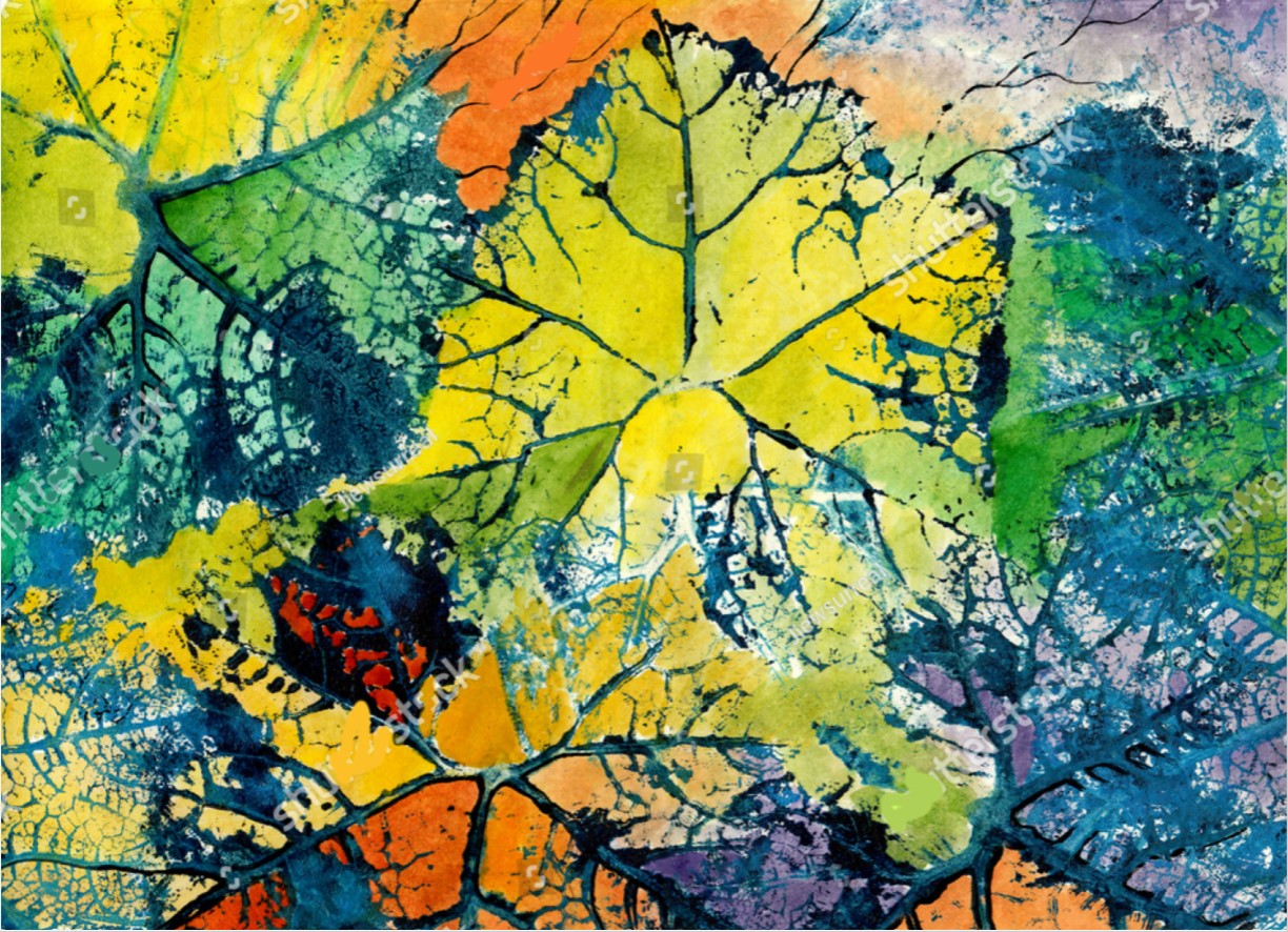 Holiday Workshop:  Inspired by Nature Painting and Printing