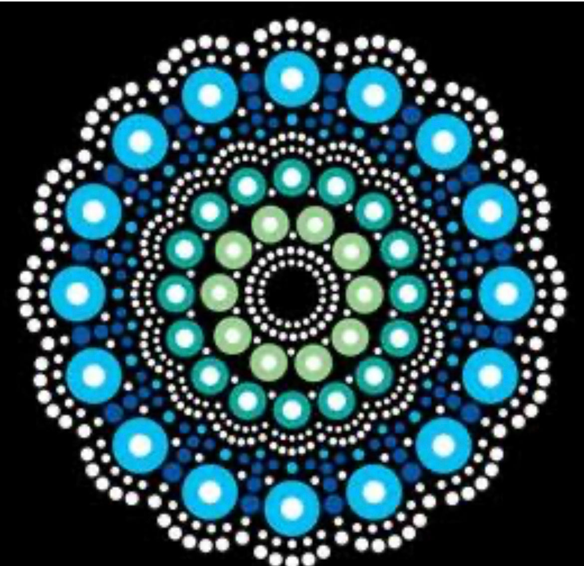 Holiday Workshop: Mandala Dot Painting